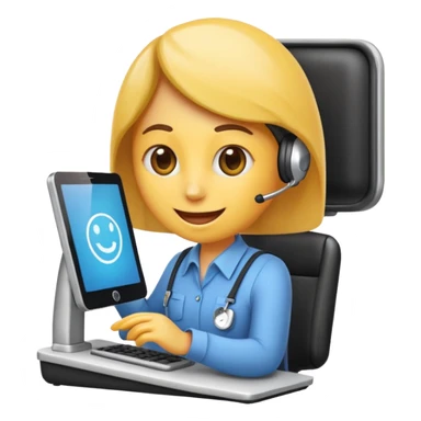 hazme un emoji que le este ayudando a una empresa a dejar de perder tiempo en tareas repetitivas y empezar a centrarse en lo que realmente importa: crecer. sticker