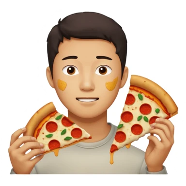 josh chen eating leftover sticker