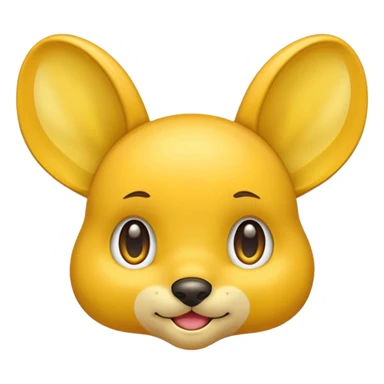 drool with ears sticker