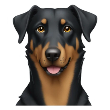 staff croisé beauceron sticker