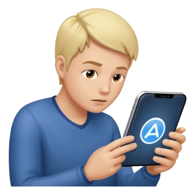 A person undertaking a manual review or triaging of the inputs of events sticker