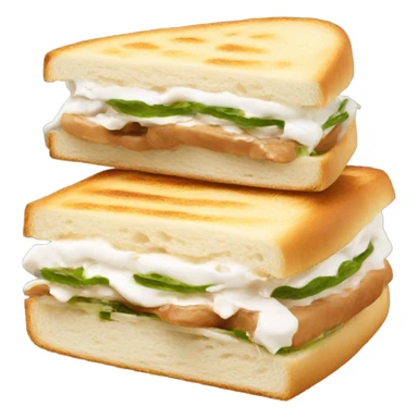 make me a white sandwich with indian cream sticker