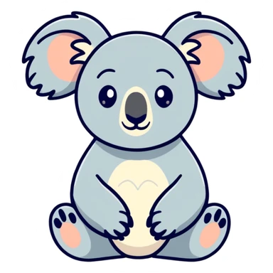 Koala sticker