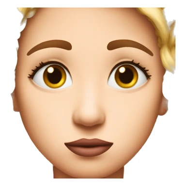 major side eye sticker