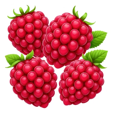 raspberries sticker