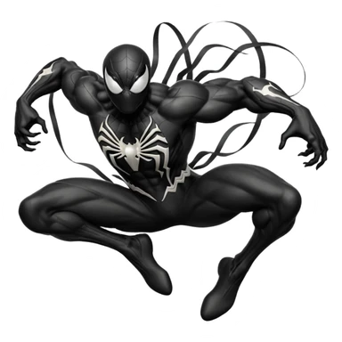 Venom Spider-man normal poes sticker