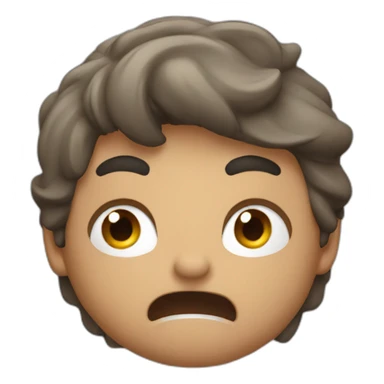 luis yelling at luis sticker