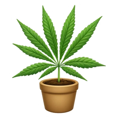 cannabis sticker