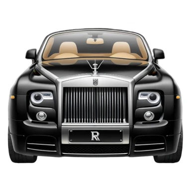 rolls royce noire droptail image to emoji sticker