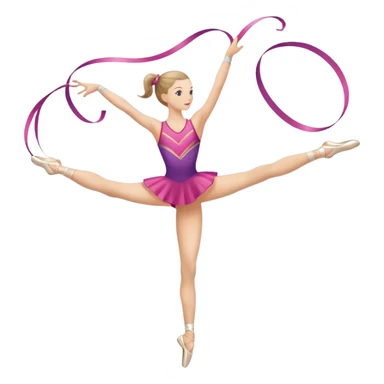rhythmic gymnastics sticker