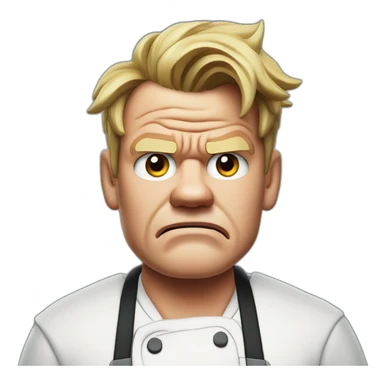 dissapointed gordon ramsay sticker