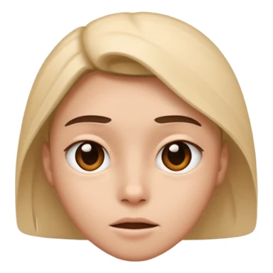 recognizable face of Central Cee singer, cool expression sticker