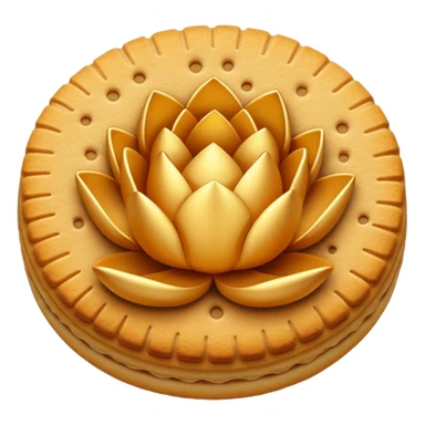 lotus biscuit sticker