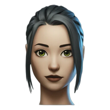 Female V from Cyberpunk 2077 sticker