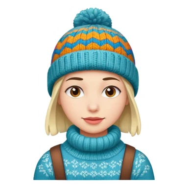 Winter Beanie Pe sticker