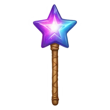 magical wand sticker