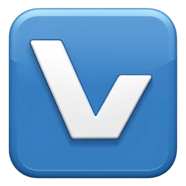 I want a blue background and a white checkmark inside it emoji which I will call the "Fake Roblox Verified Badge Emoji" and the blue background should be square and it should be the "🟦" emoji being the background sticker