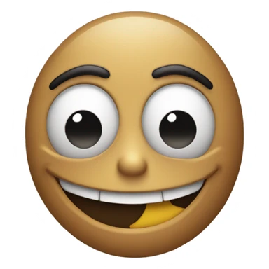 Smirk g ace emoji rubbing hands together in an evil manner  sticker