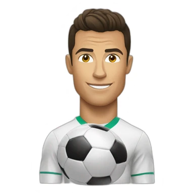 Cristiano Ronaldo doing siuuu sticker