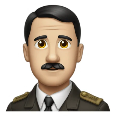 hitler loves jews sticker