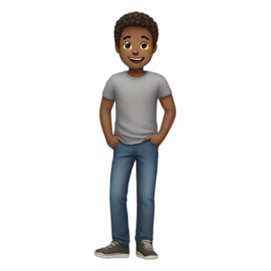 Boy thanks everyone for birthday wishes sticker