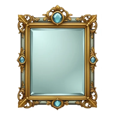 Antique Mirror sticker