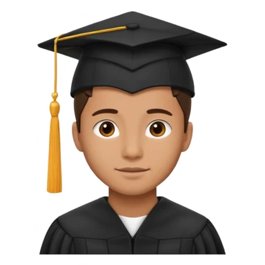 young university graduate sticker