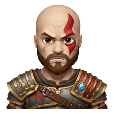 God of War Kratos sticker