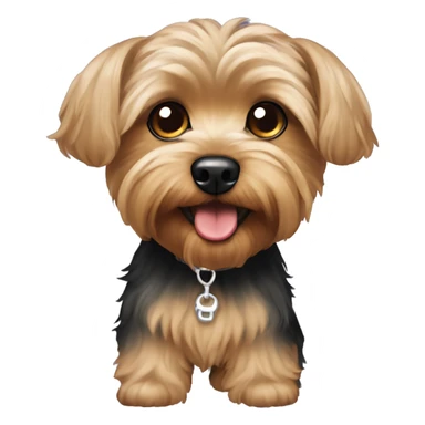 Yorkiepoo sticker