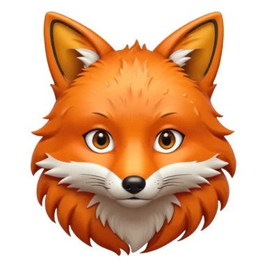 wet fox sticker
