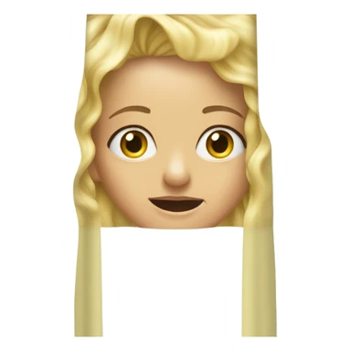 blonde woman hiding in shower sticker