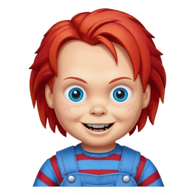 AaUn emojin de chuky sticker