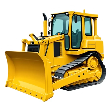 Bulldozer - CAT D6T (Model Year: 2021) (Iconic colour: Yellow) sticker
