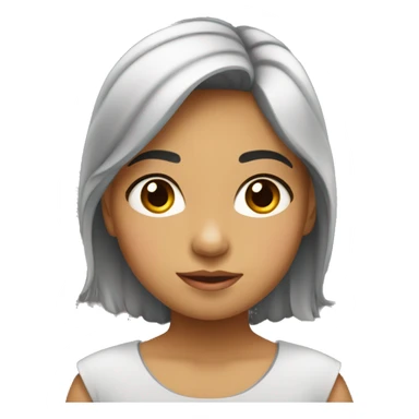 Niña orando sticker