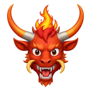 Feuer Teufel sticker