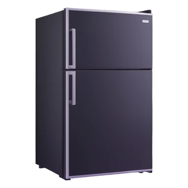refrigerator with digital screen sticker