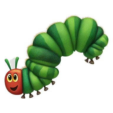 The little hungry caterpillar book sticker