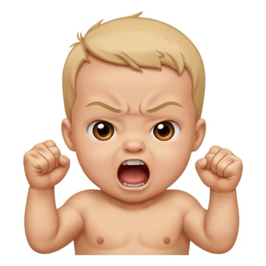 Loud baby sticker