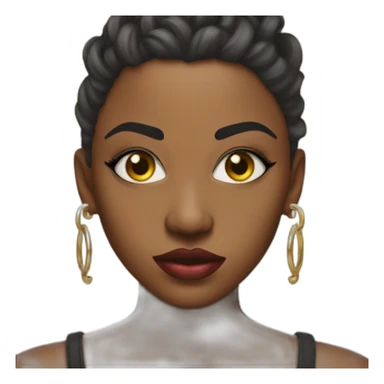 Bad Gyal singer sticker