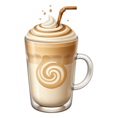 milky coffee sticker