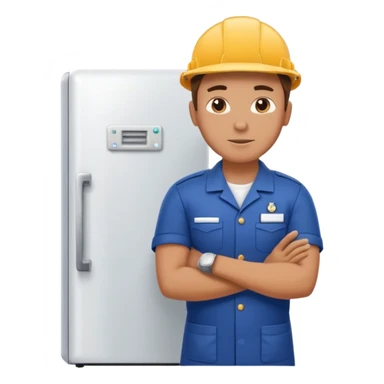 Técnico en refrigeracion sticker