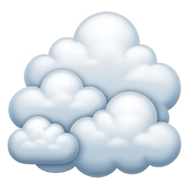 Clouds weather sticker