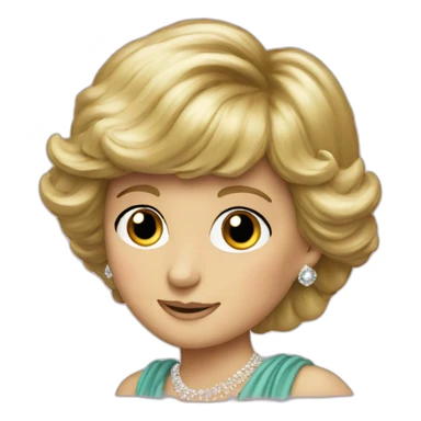 Princess diana sticker