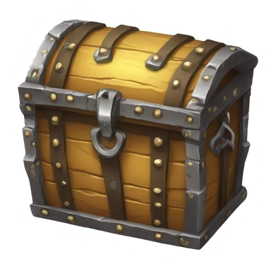 trapped treasure chest dungeons and dragons sticker