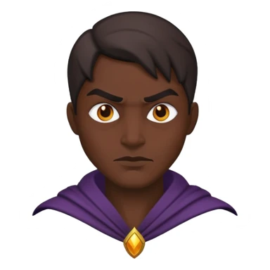 badman villain character sticker