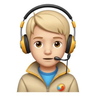 Retro Arcade Kid sticker