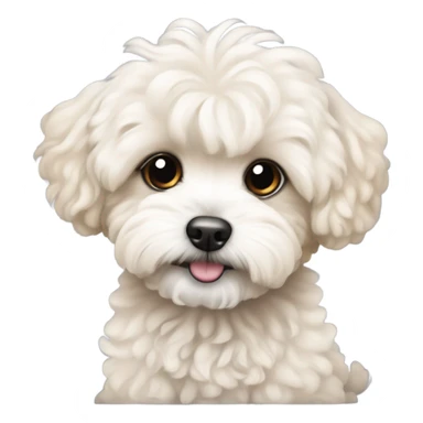 Maltipoo pups sticker