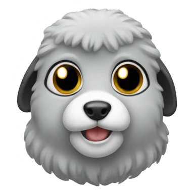 sheap head animal sticker