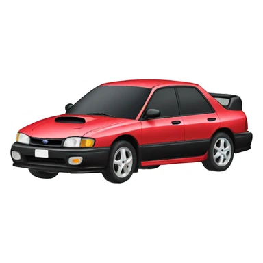 1993 subaru impreza sticker