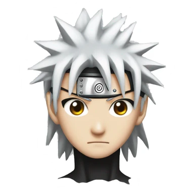 Create the shiringan eye from Naruto with the exact colours only sticker